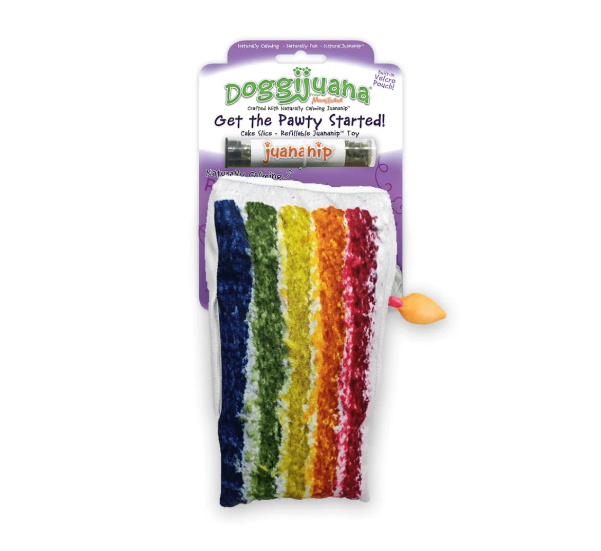 Get the Pawty Started Refillable Cake Slice Toy