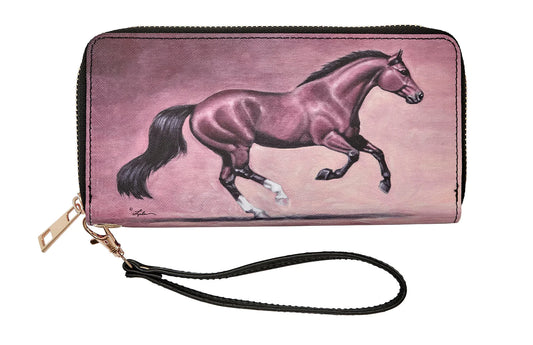 Bay horse wallet