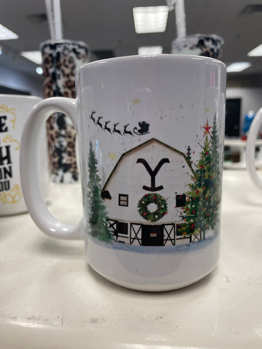Dutton Christmas mug