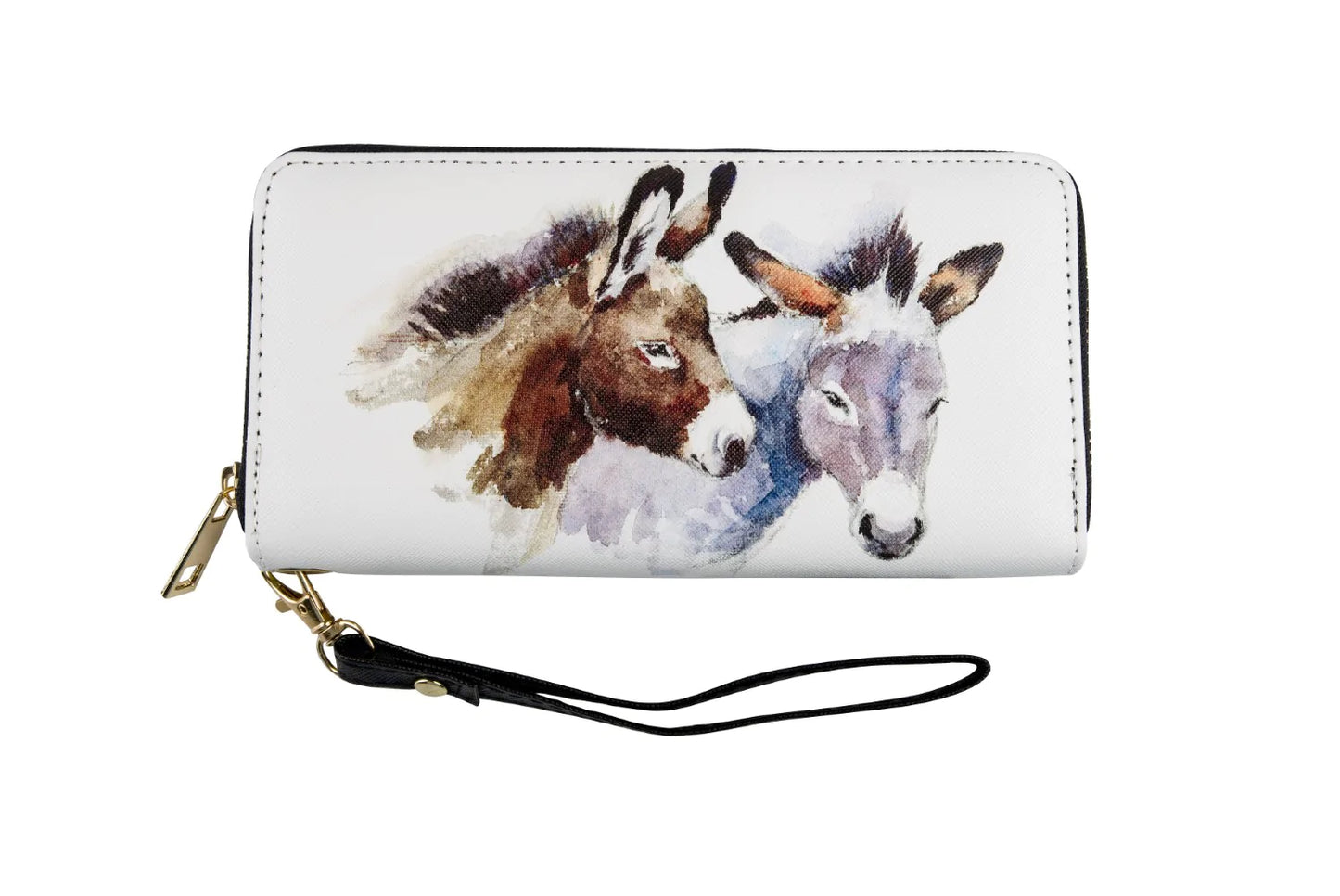 Painted donkey wallet