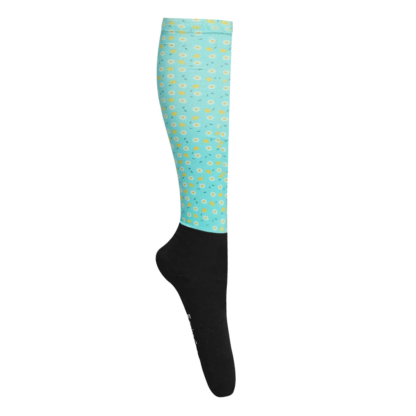 Equestrian contour English boot socks