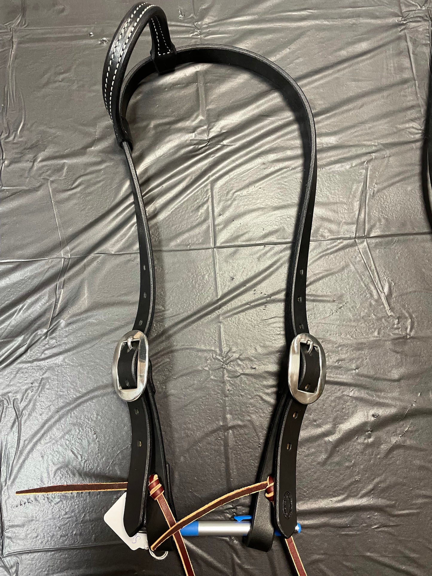 Amish made - Black one ear headstall