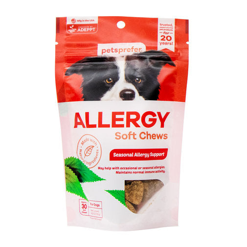 Allergy soft chews 30ct.